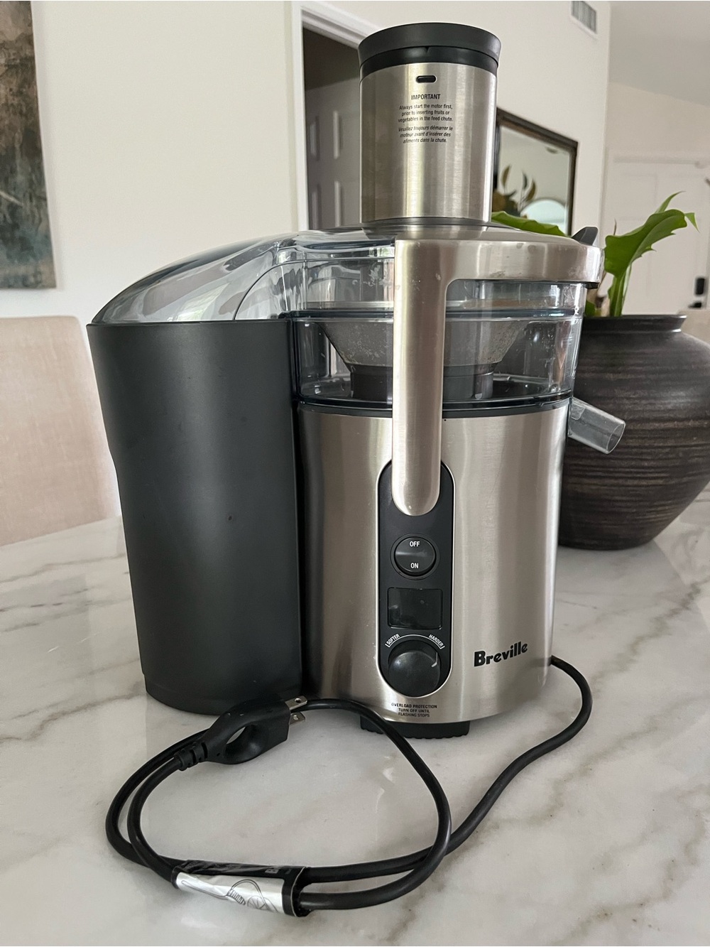 Breville Stainless Steel 5-Speed Juicer